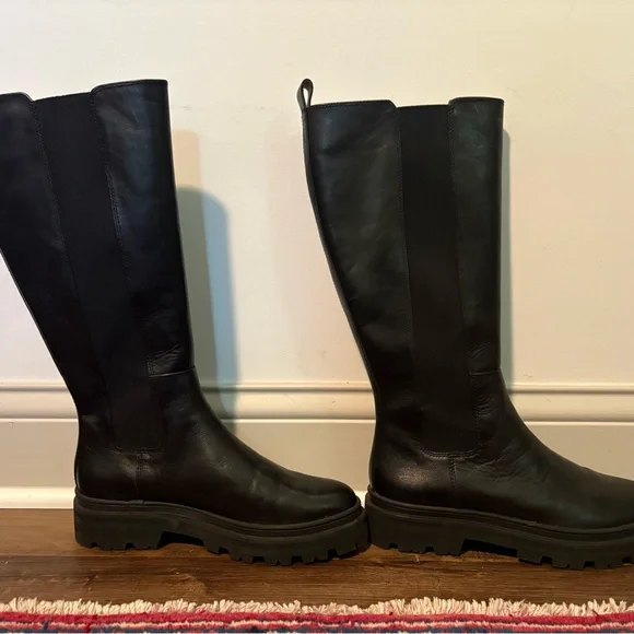Madewell Poppy Lugsole Tall Boots *Extended Calf* - Picture 6 of 11